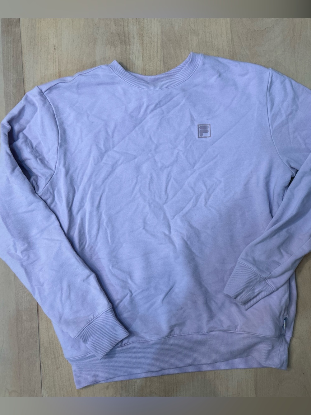 Fila Light Lavender Pullover Sweatshirt